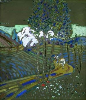 Wassily Kandinsky: White Cloud, 1903 wall art