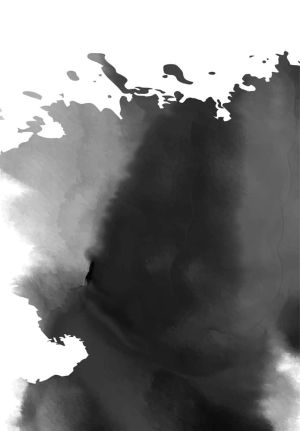 Abstract Monochrome Expression wall art