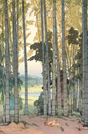 Yoshida Hiroshi: Bamboo Grove, 1939 wall art