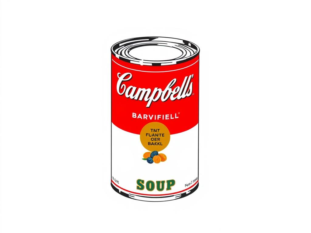 Campbell's Soup Cans Andy Warhol print reproduction
