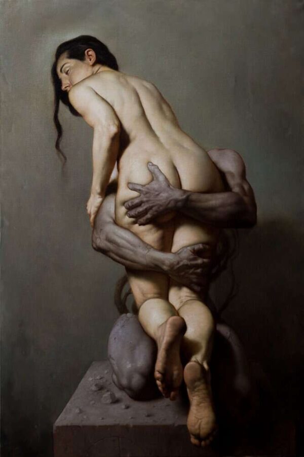 Roberto Ferri, Pieta occulta - Hidden piety