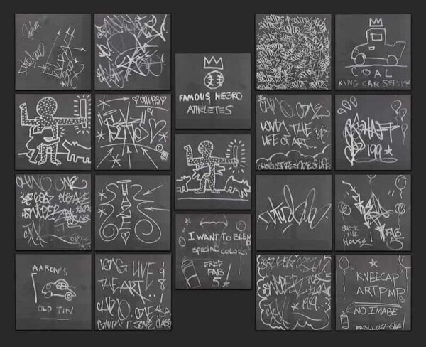 Fab Five Freddy, Keith Haring, Jean-Michel Basquiat, et al… Untitled 1981