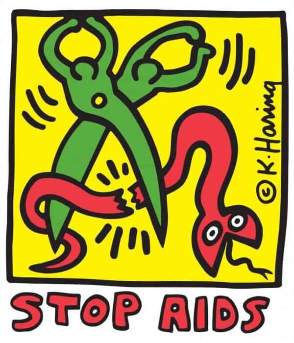 Keith Haring, Stop AIDS