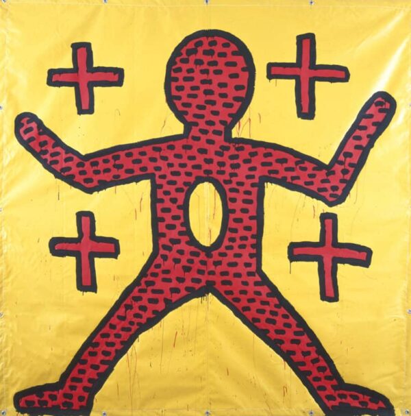 Keith Haring, Untitled 1981 - Assassination of John Lennon