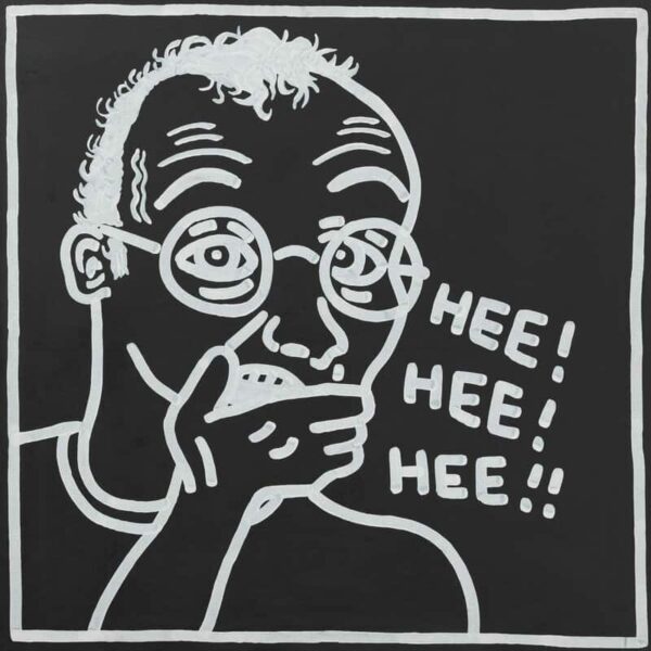 Keith Haring Untitled (Self-Portrait) (1985)