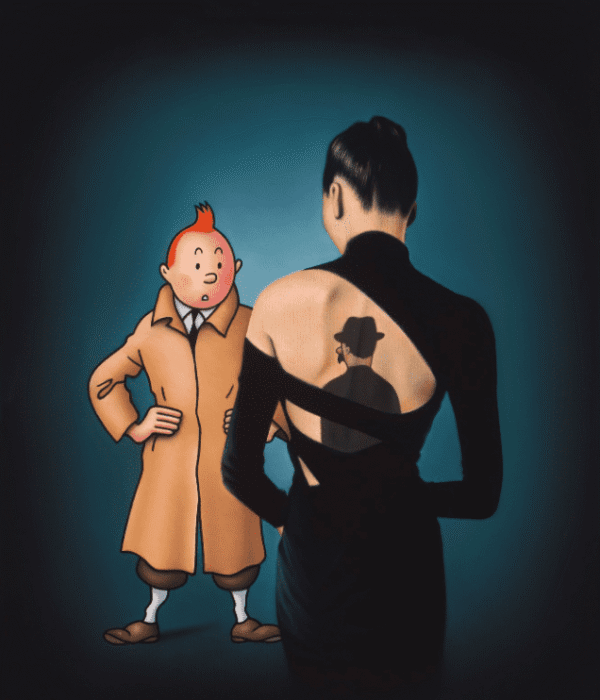 Ole Ahlberg, Tintin - Hidden inspector