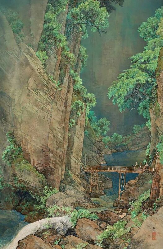 Shoda Kakuyu, Ryokuin, Green Shade