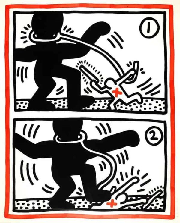 keith Haring, Free south Africa 3