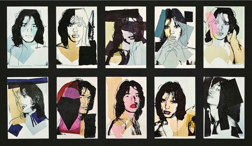 Andy Warhol, 10 Mick Jagger Suite
