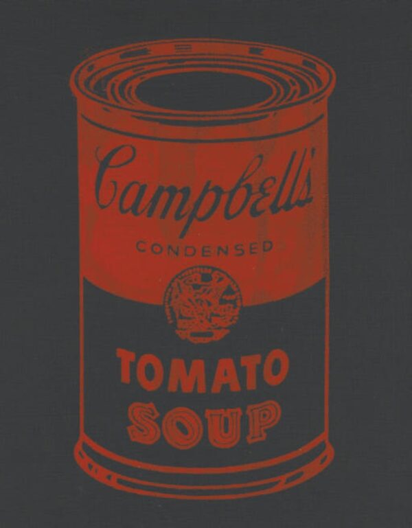 Andy Warhol Campbell Soup Can Dark