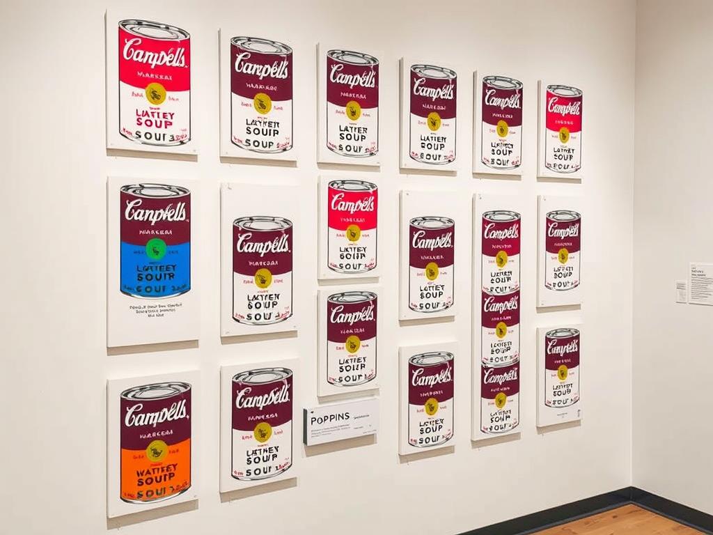 Andy Warhol Campbell Soup Cans prints collection at Poppins Shop