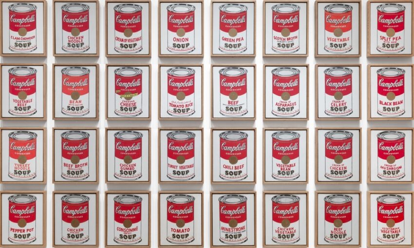 Andy Warhol, Campbell's Soup Cans - 1962