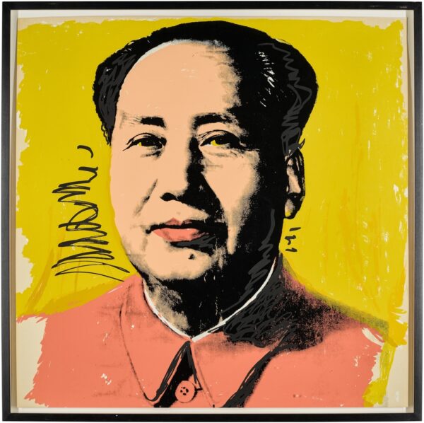 Andy Warhol Mao Pink And Yellow