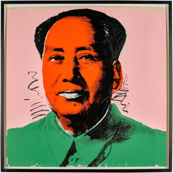 Andy Warhol Mao Red And Pink