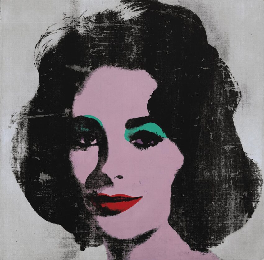 Andy Warhol Silver Liz