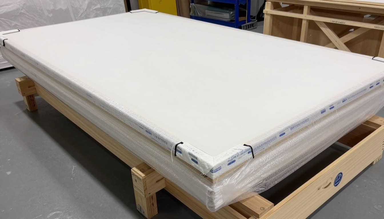 Professional art crating and packaging for international shipping