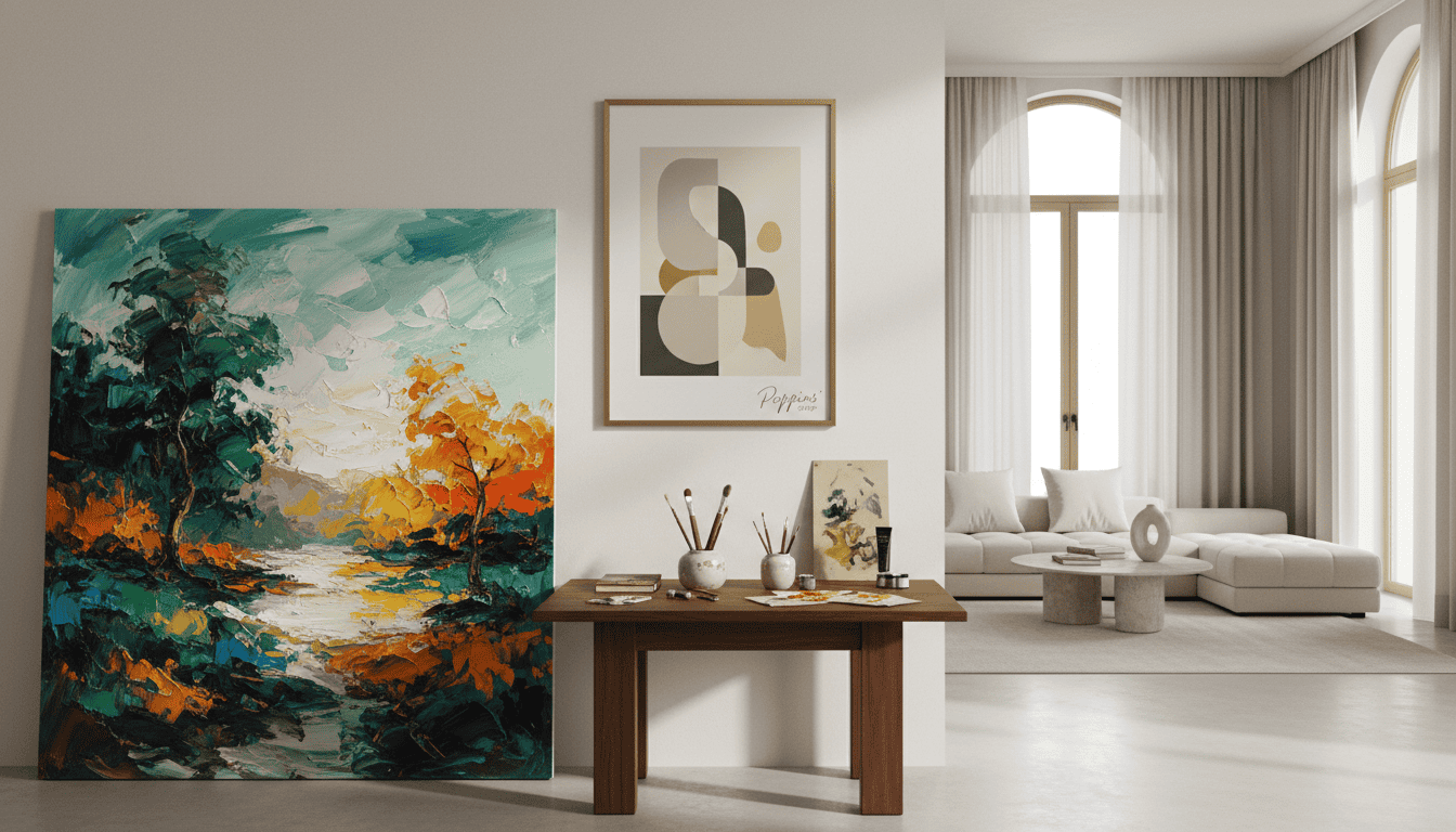 Oil Painted Wall Art | Authentic Studio Masterpiece