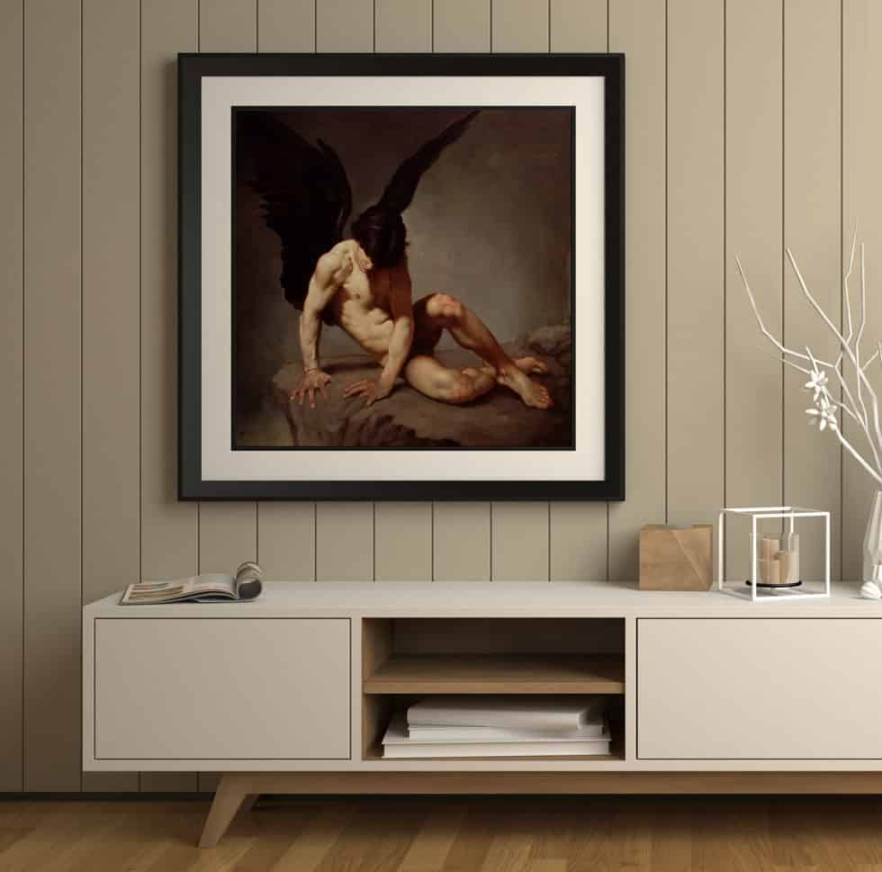 Moody bedroom art - Roberto Ferri, Angelo Caduto - Fallen Angel